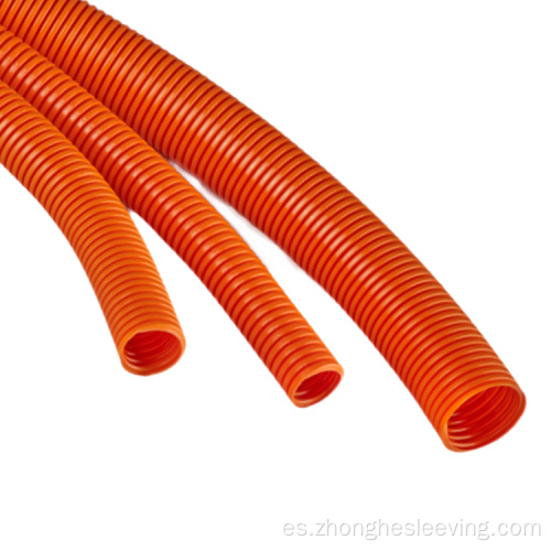 aire acondicionado tubería de conducto eléctrico naranja
